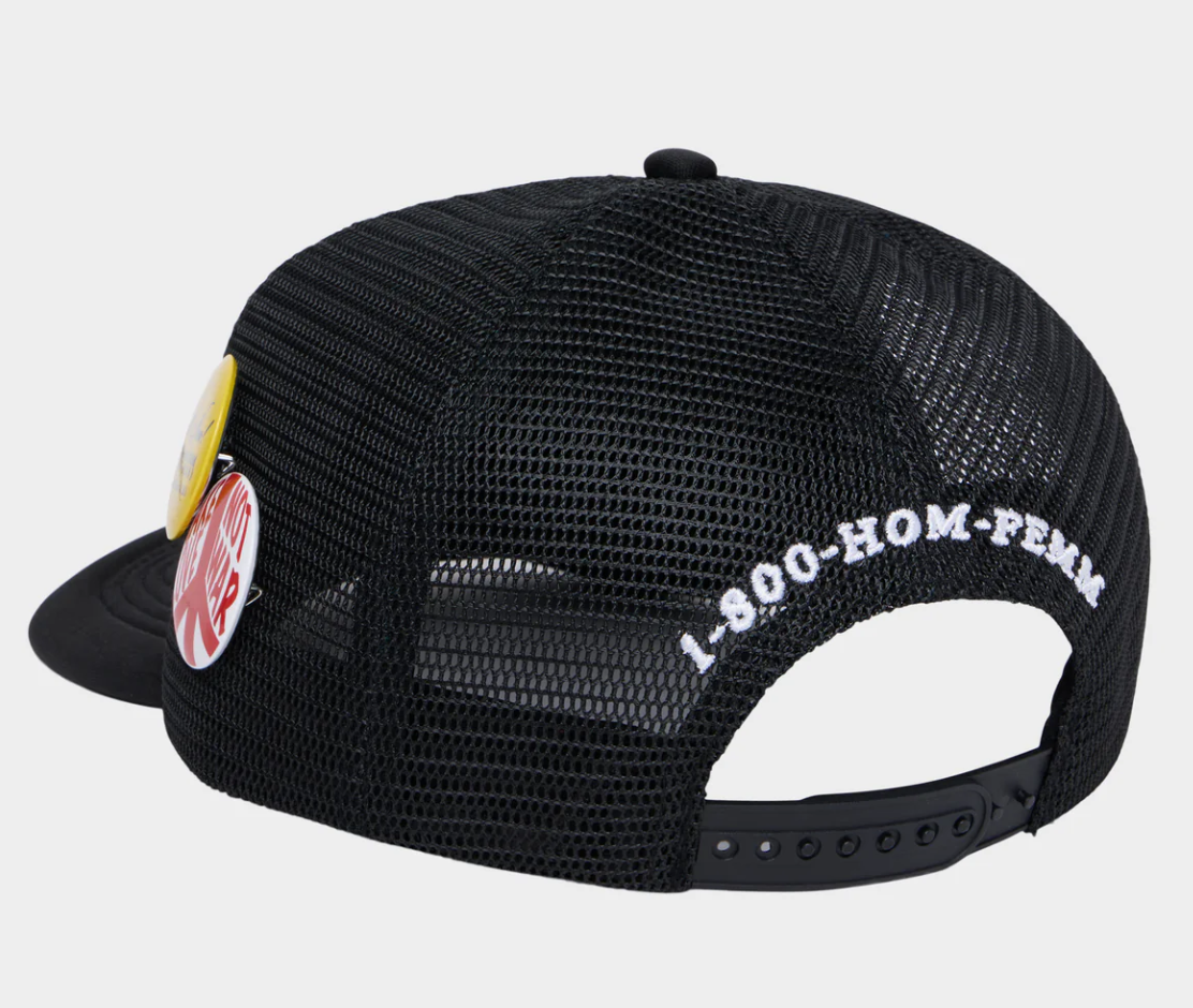 Homme + Femme Call Now Trucker (Black)