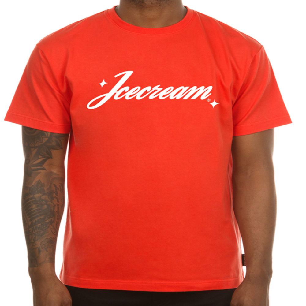 Icecream Dazzle Ss Tee (Spicy Orange)