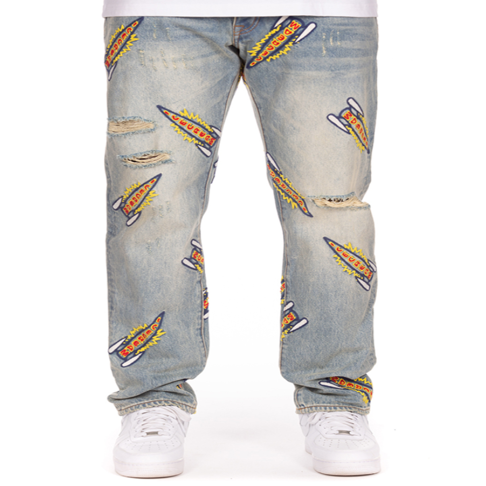 Icecream Blast Off Jeans (Strawberry Fit)