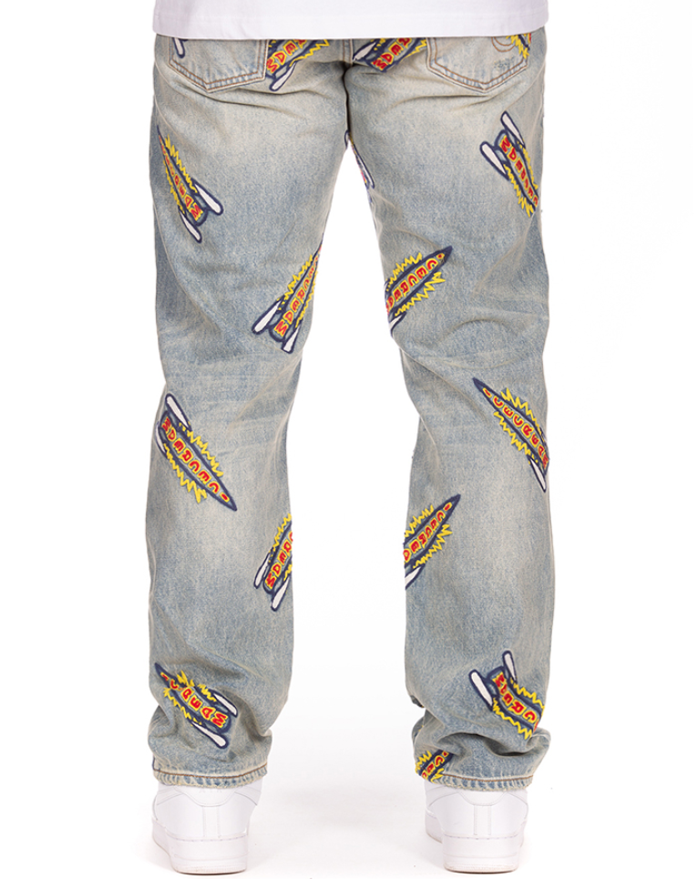 Icecream Blast Off Jeans (Strawberry Fit)