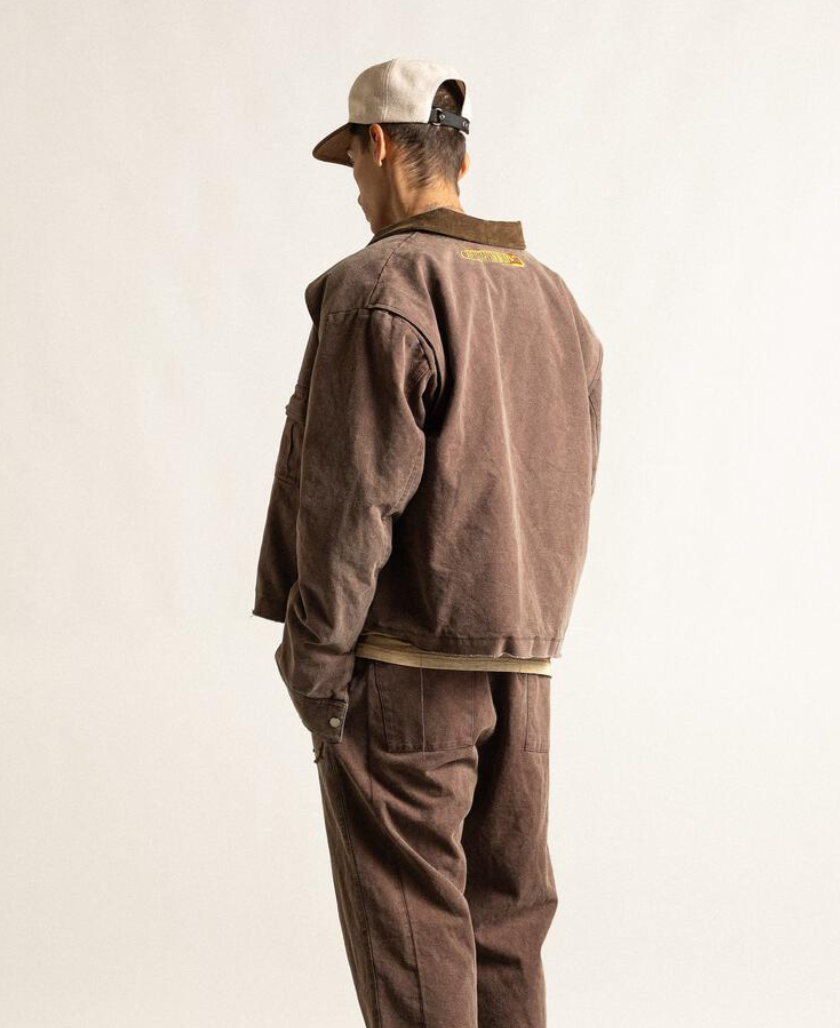 Diet Starts Monday Hopkins Work Jacket (Vintage Brown)