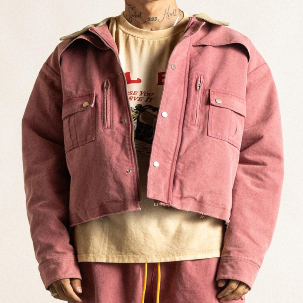 Diet Starts Monday Hopkins Work Jacket (Dusty Rose)