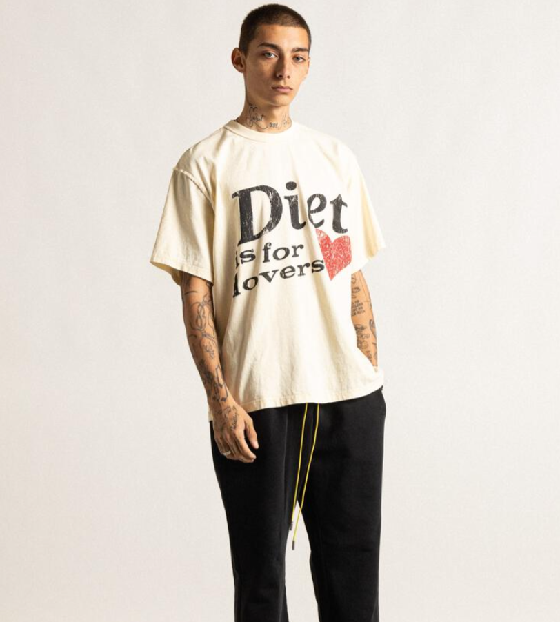 Diet Starts Monday Lovers Tee (Antique White)