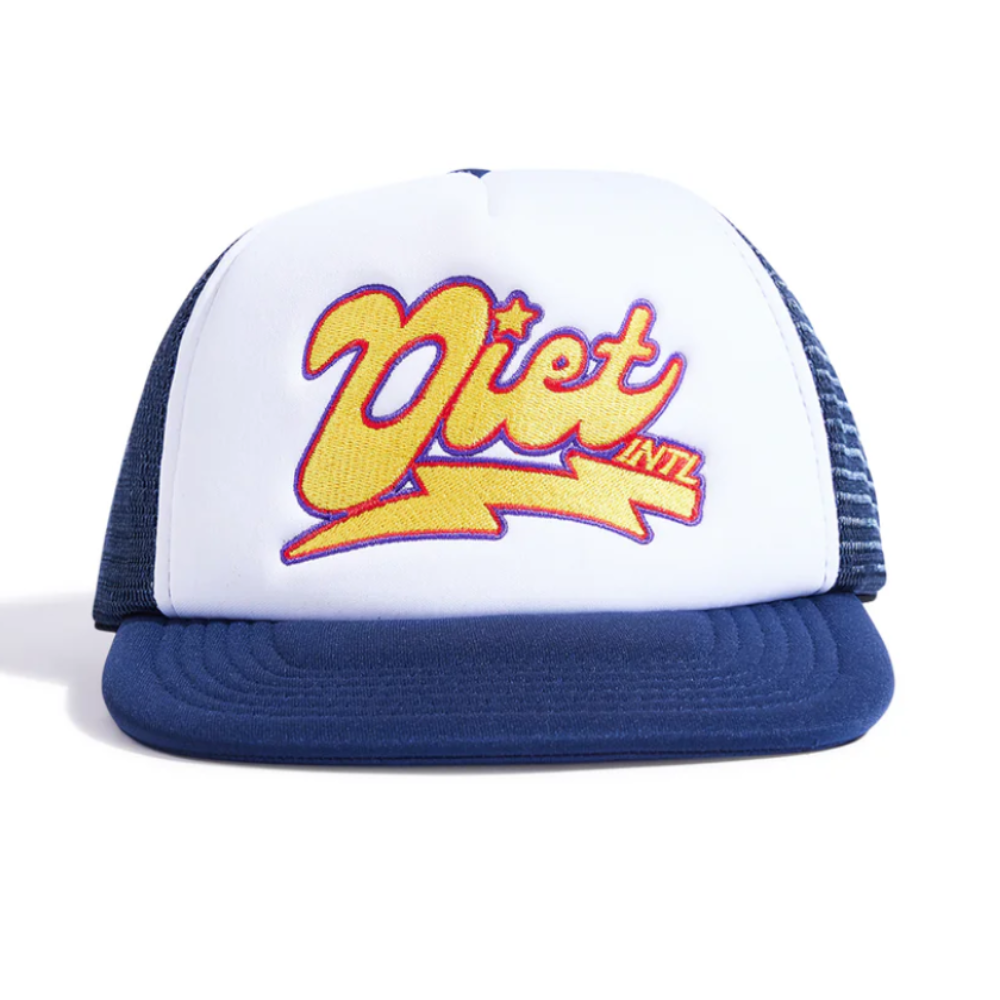 Diet Starts Monday Bolt Trucker Hat (Navy)