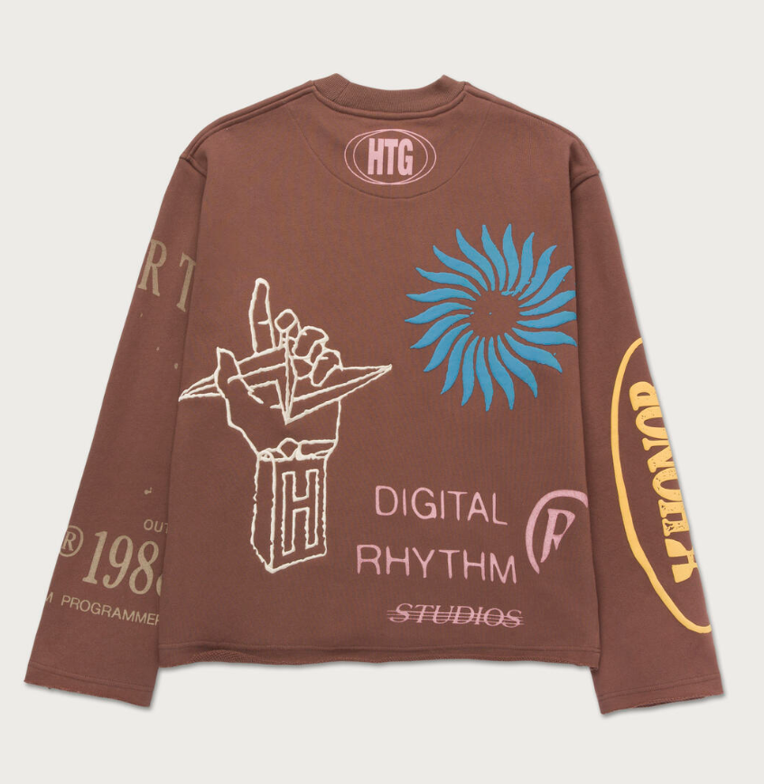 Honor The Gift Studio Crewneck 2.0 (Brown)