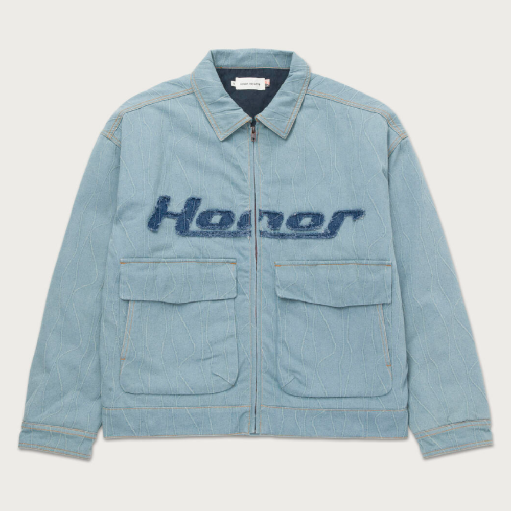 Honor The Gift Frequency Denim Jacket (Light Indigo)