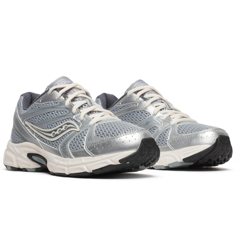 Saucony Women's Grid Ride Millennium (Silver/Cream)