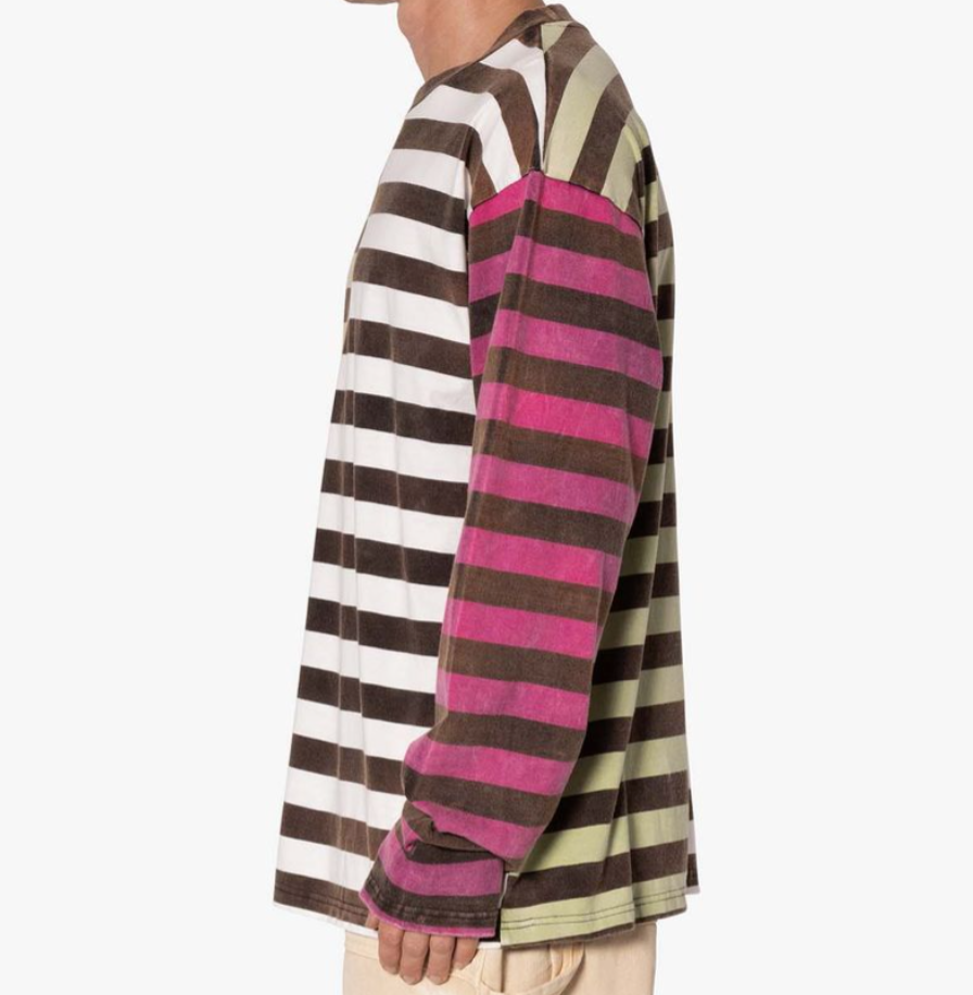 MNML Multi Striped L/S Shirt (Multi)