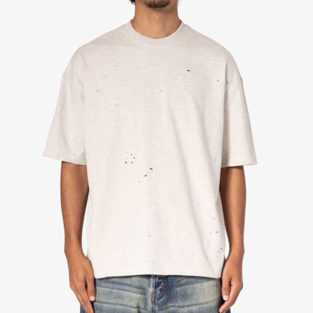 MNML Heavy Distressed Tee (Grey)