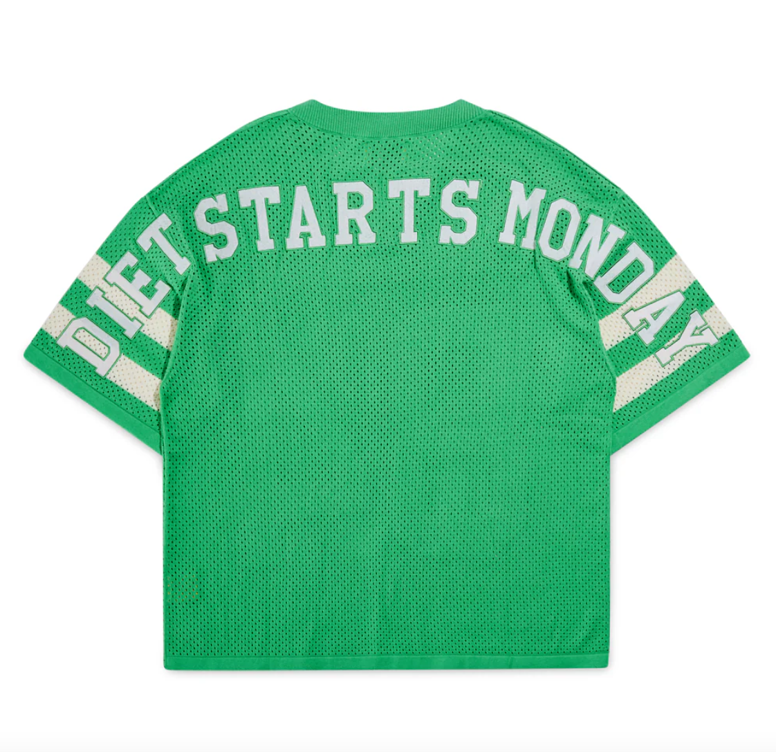 Diet Starts Monday Knit Mesh Jersey (Green)