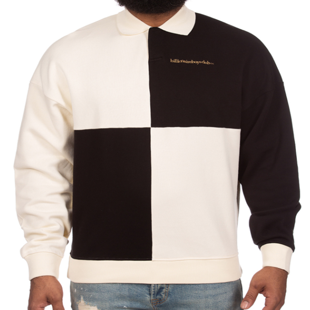 Billionaire Boys Club BB Mustang LS Polo (Whisper White)