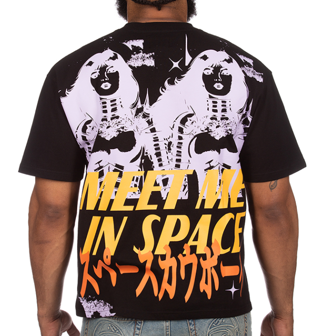 Billionaire Boys Club BB Meet Me In Space SS Knit (Black)