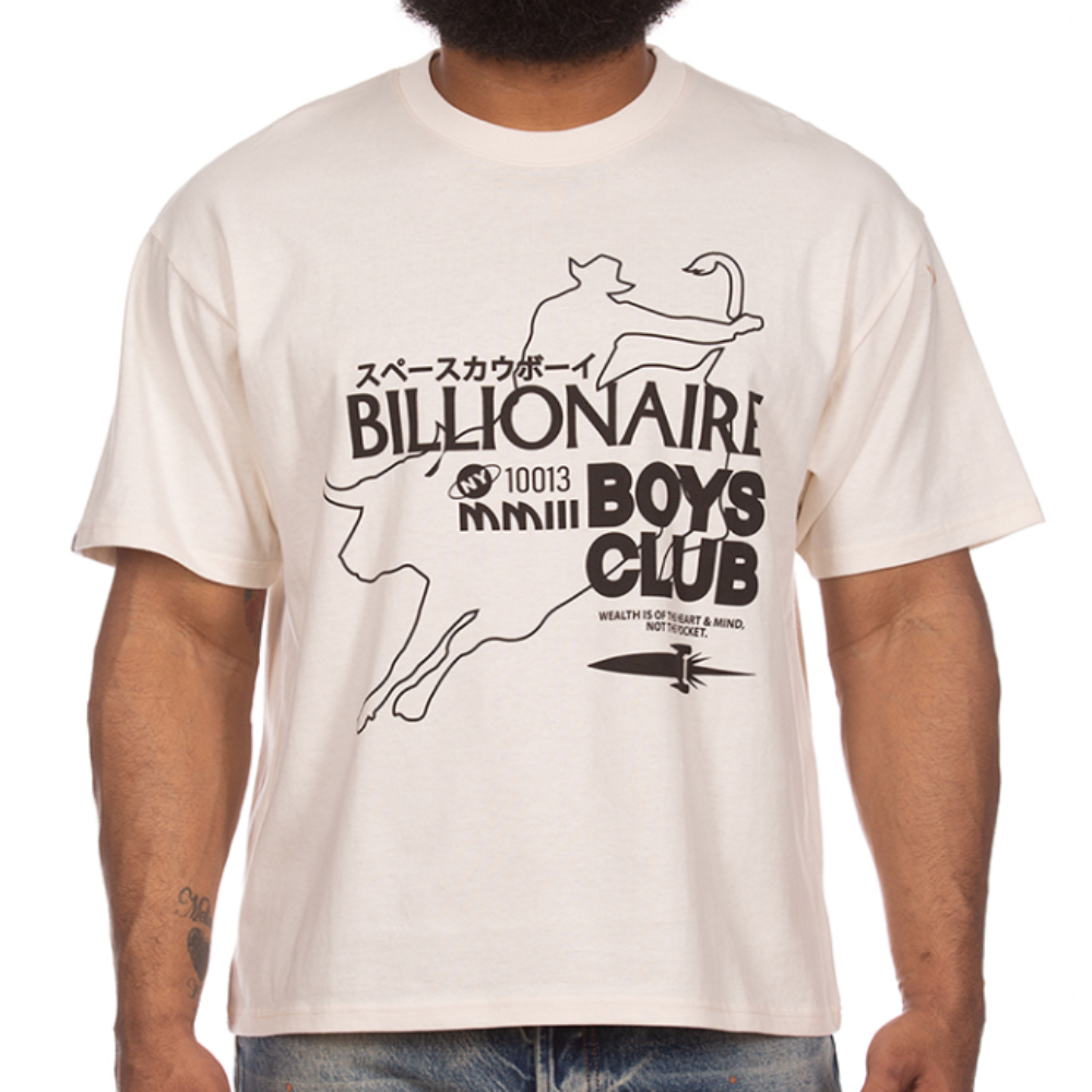 Billionaire Boys Club BB Rodeo SS Knit (Whisper White)