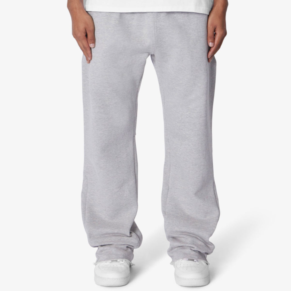 MNML Heavy Everyday Bootcut Sweatpants (Marled Grey)