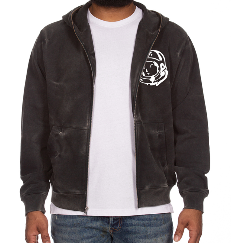 Billionaire Boys Club BB Zip Helmet Hoodie (Black)