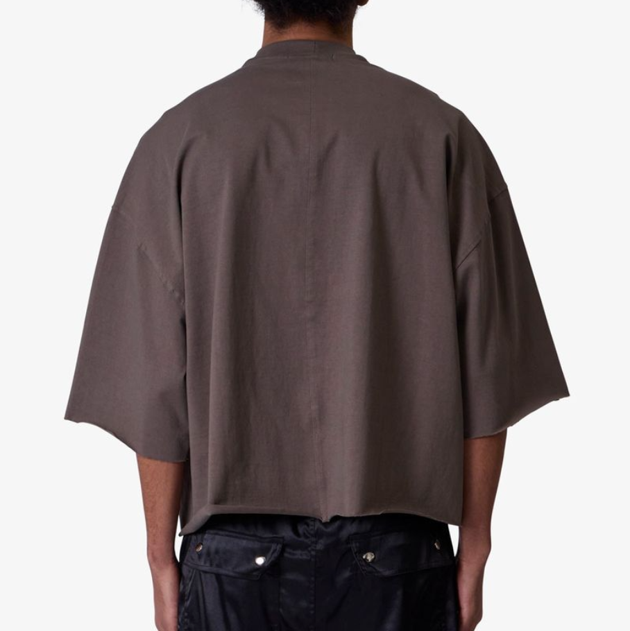MNML Oversized Raw Hem Tee (Muddy Grey)