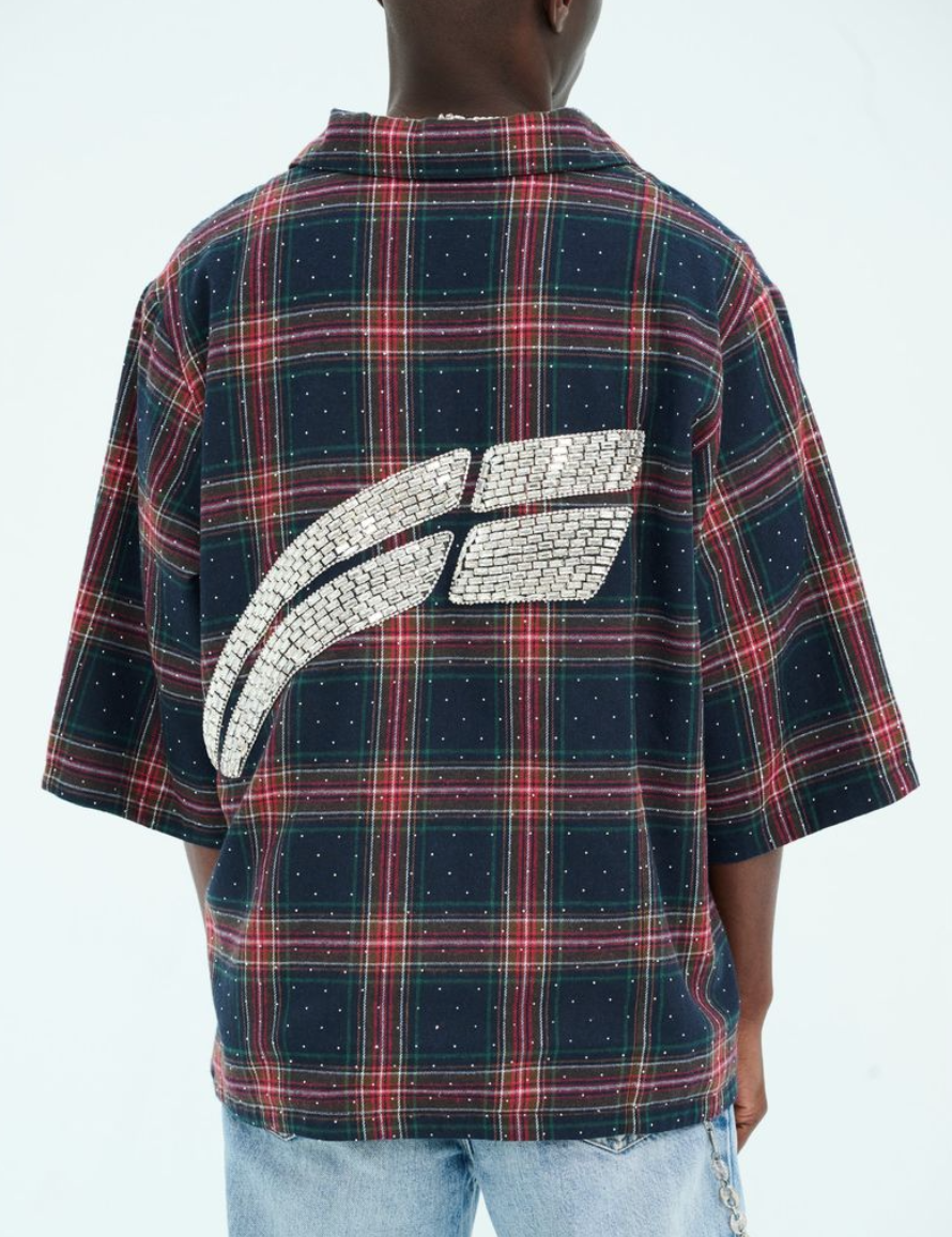 Rvs Labs "Lumière" Flannel (Navy/Crimson)