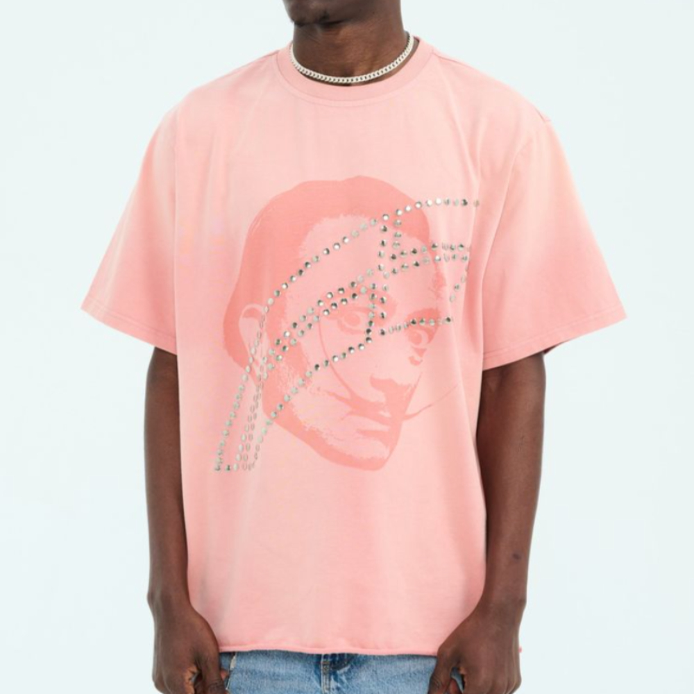 Rvs Labs Sun Washed "Dali" Tee (Rose)