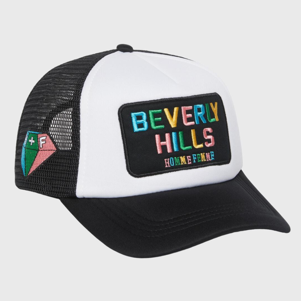Homme + Femme Beverly Hills Trucker Hat (Black)