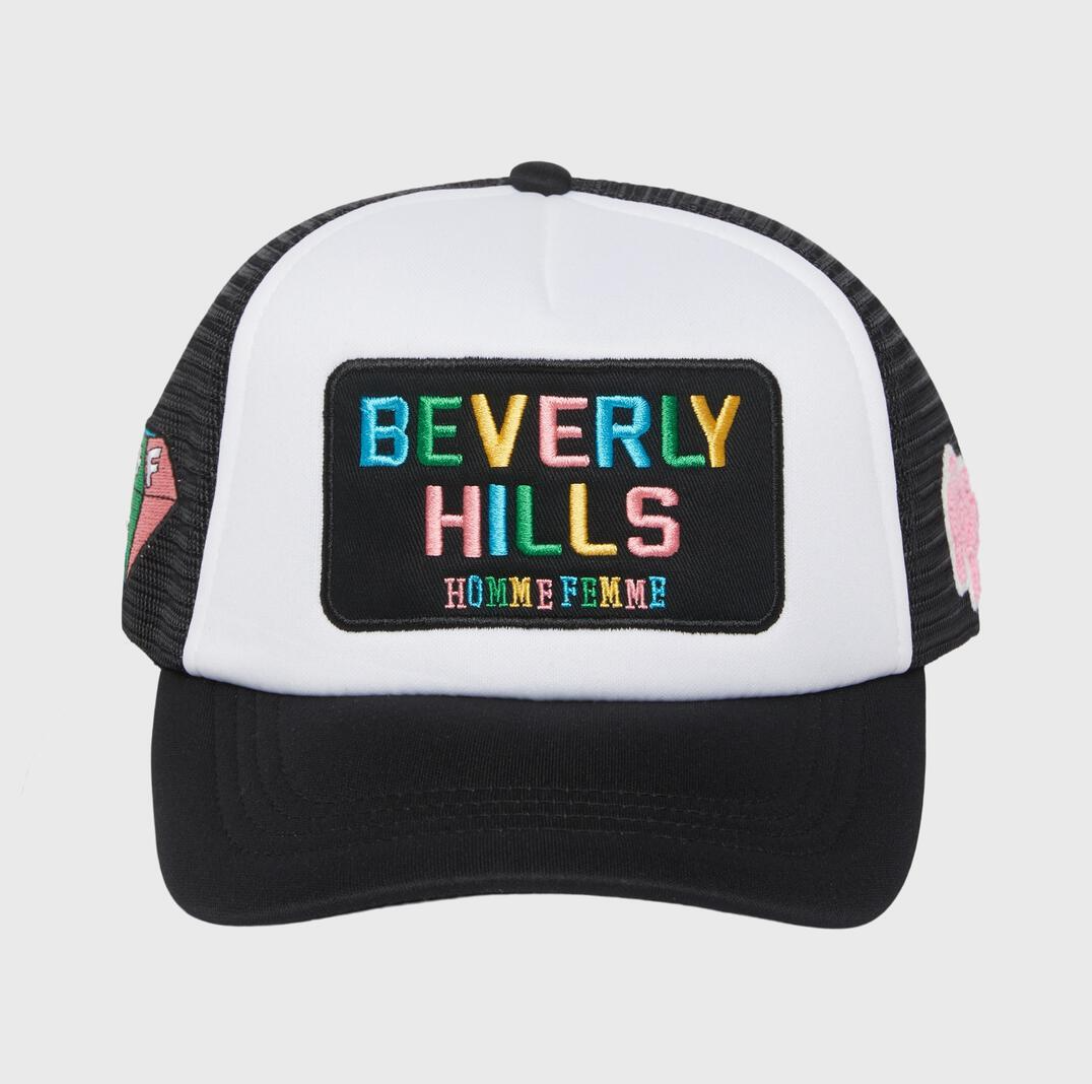 Homme + Femme Beverly Hills Trucker Hat (Black)