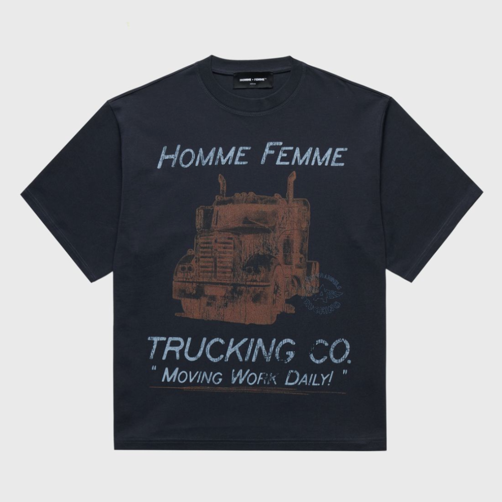 Homme + Femme Trucking Co. Tee (Black)