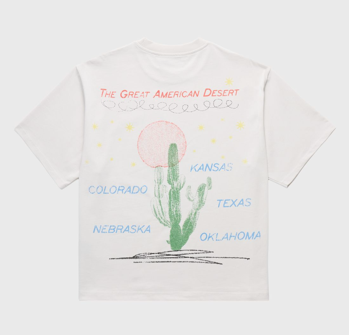 Homme + Femme  Trucking Co. Tee (Off White)