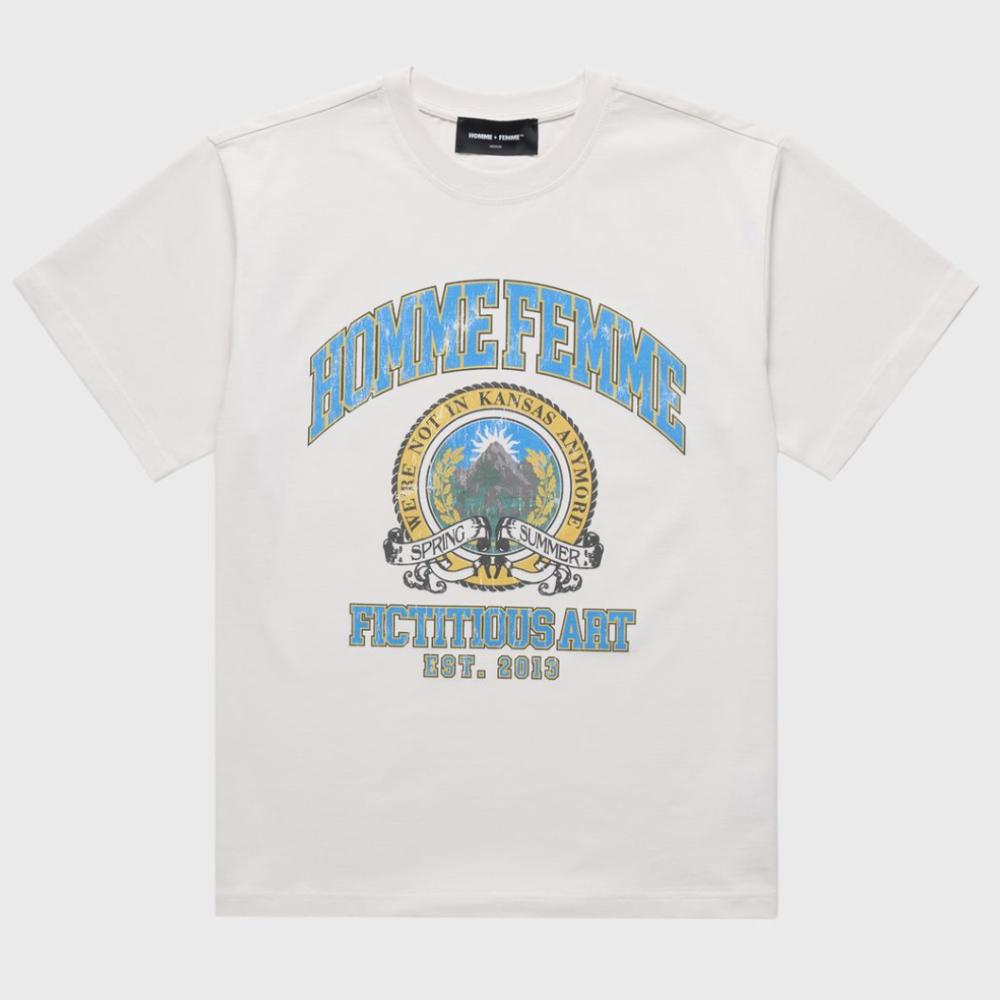 Homme + Femme Alumni Tee (Off White)