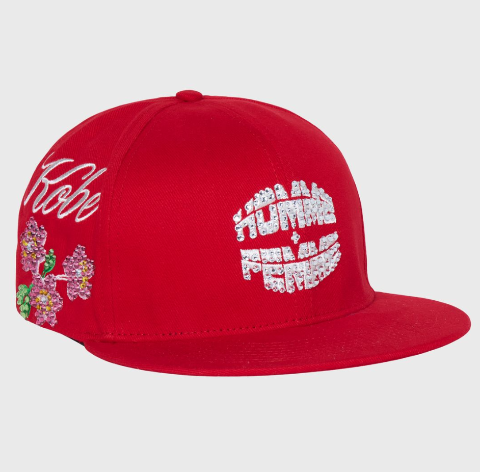 Homme + Femme Japan Gemstone Hat (Red)