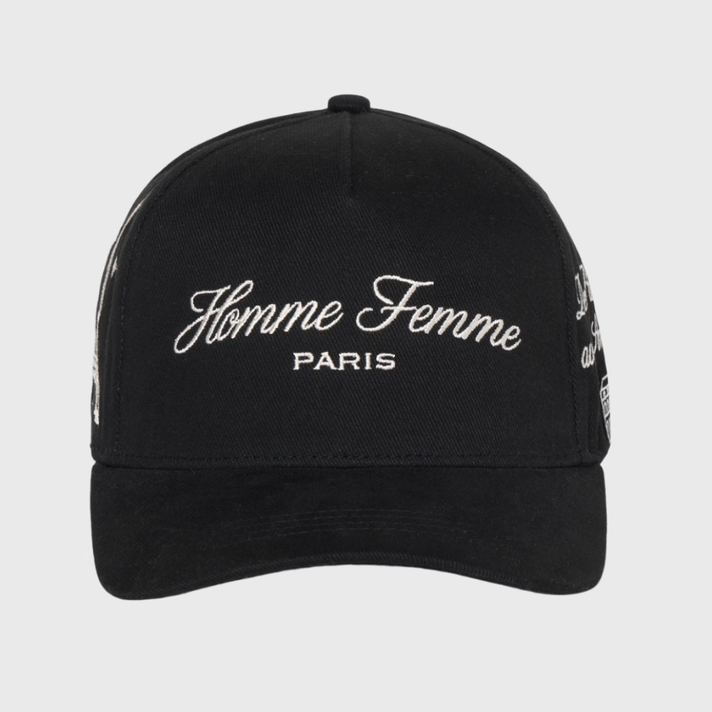 Homme + Femme Paris Prestige Snapback (Black)