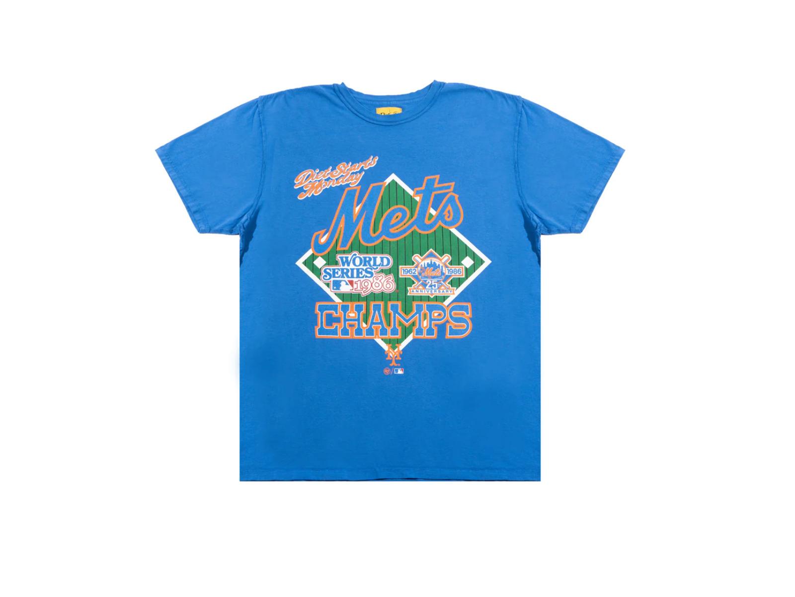 Diet Starts Monday METS 86 WS TEE - BLUE