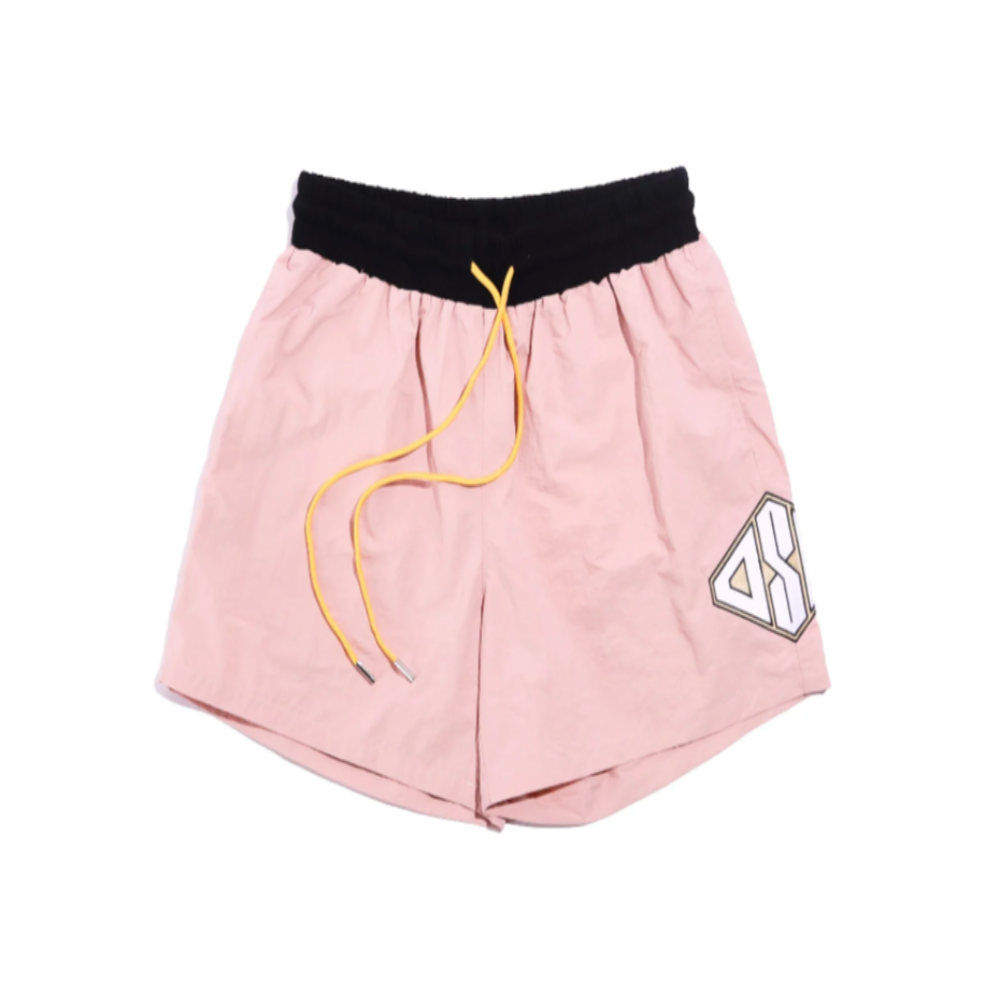 Diet Starts Monday  NYLON SHORTS - PINK