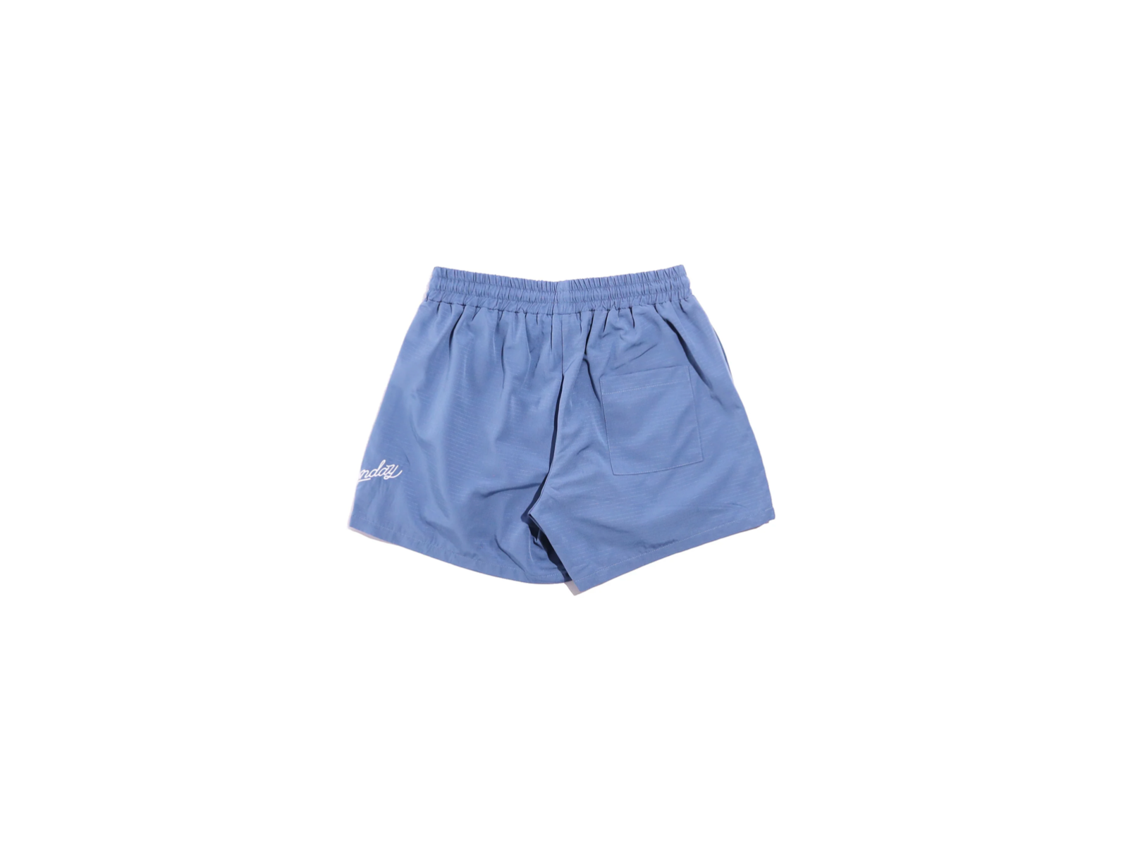 Diet Starts Monday CURSIVE RIPSTOP SHORTS - BLUE