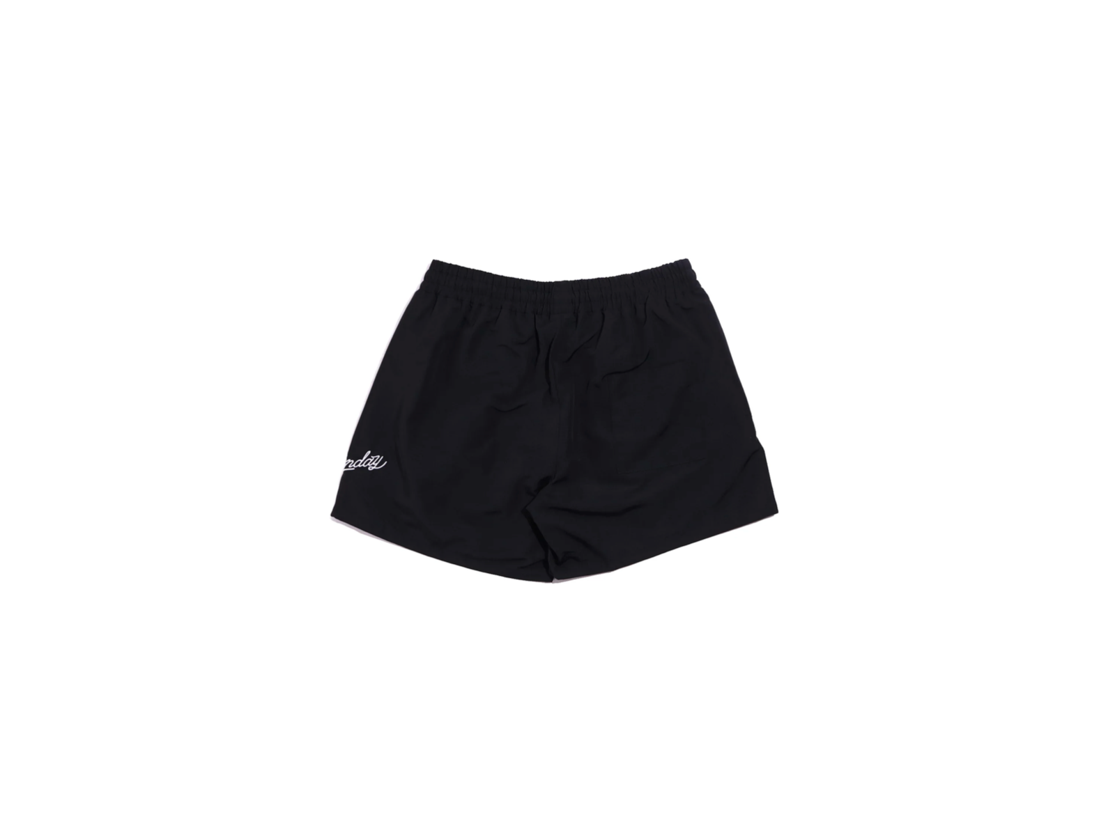 Diet Starts Monday CURSIVE RIPSTOP SHORTS - BLACK