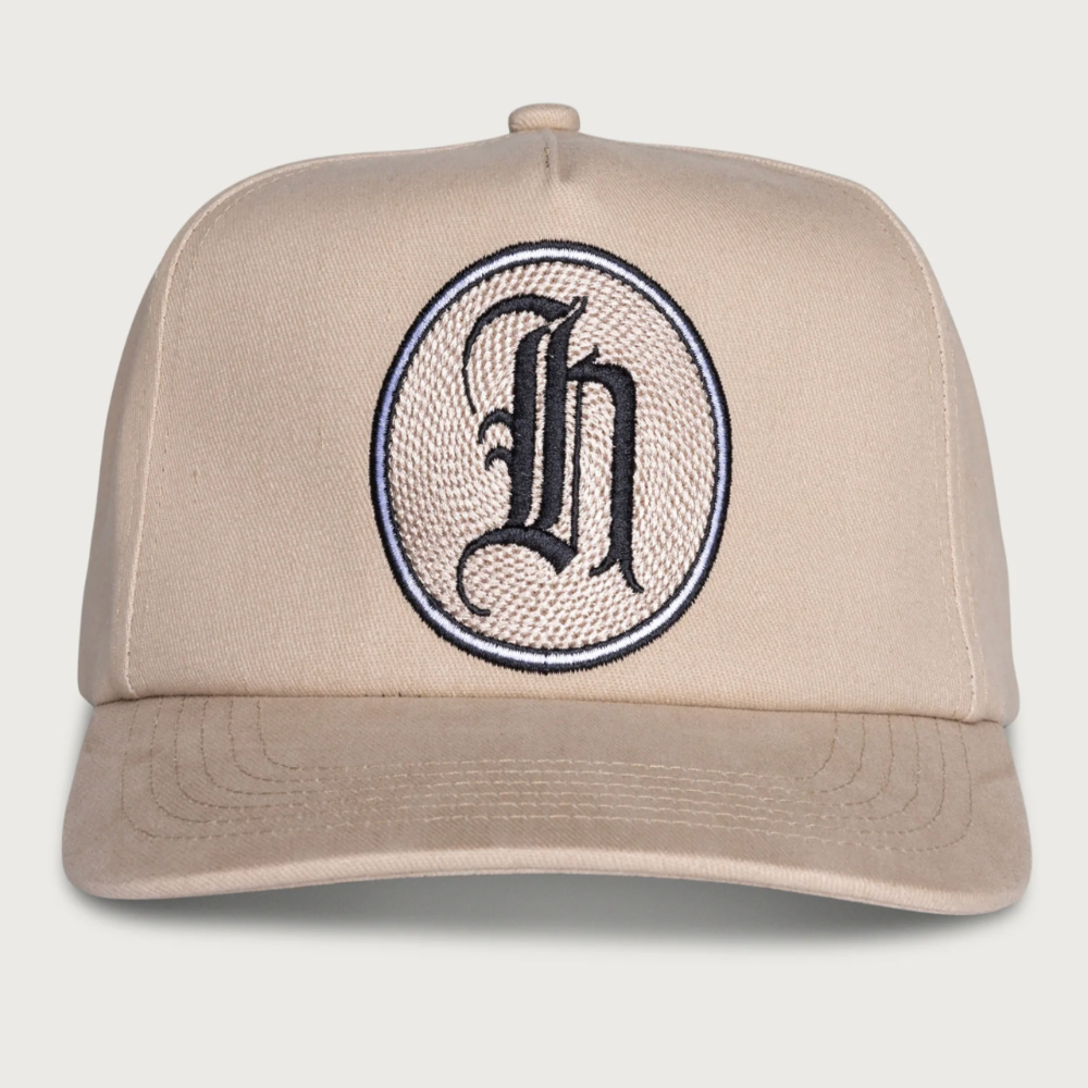 Honor The Gift H Patch Hat (Cream)