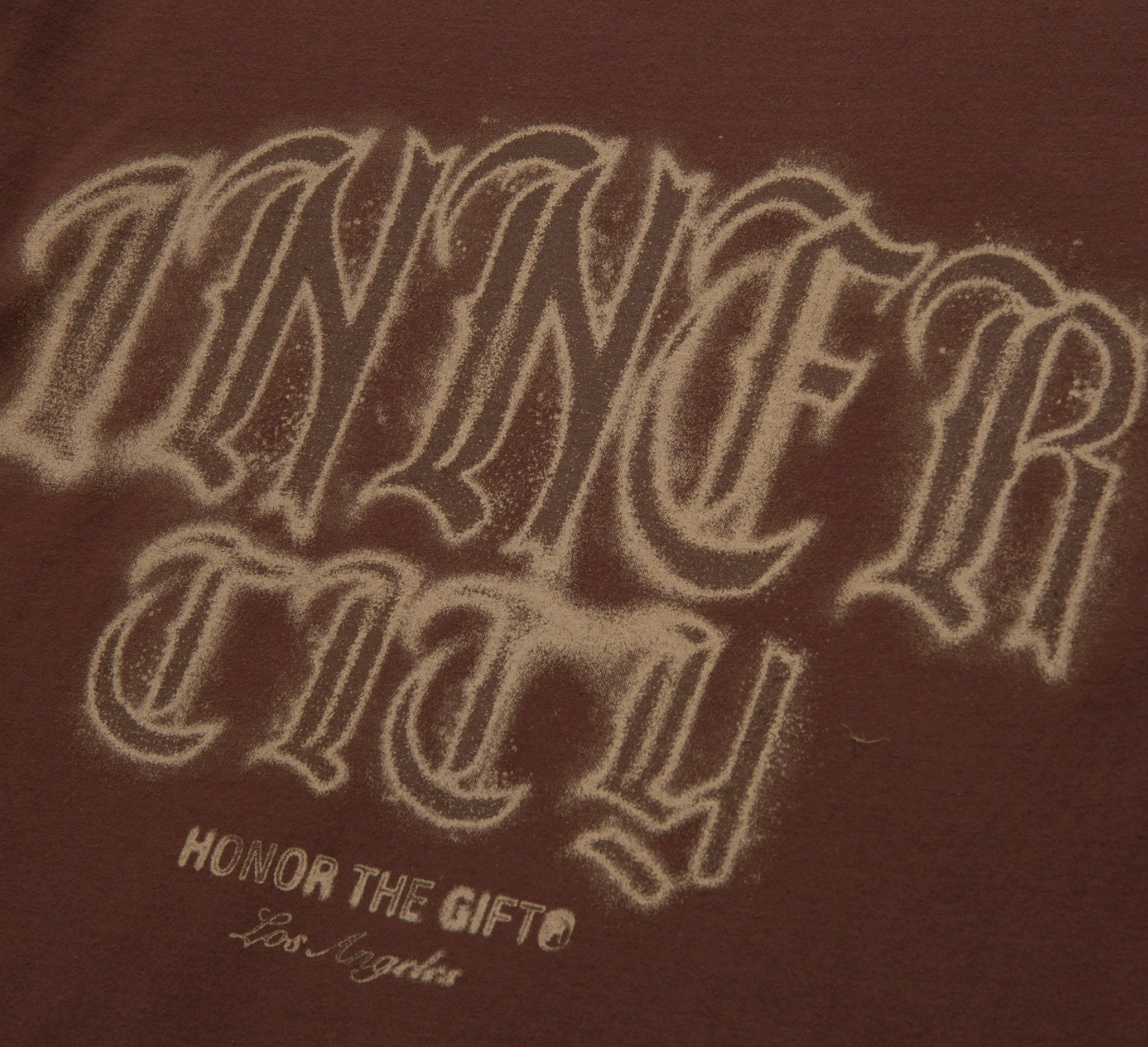 Honor The Gift Stamp Inner City T-Shirt (Brown)