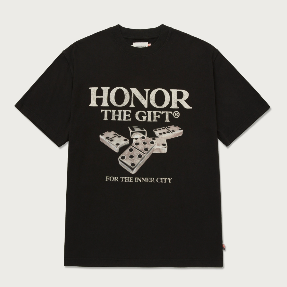 Honor The Gift Dominos T-Shirt (Black)