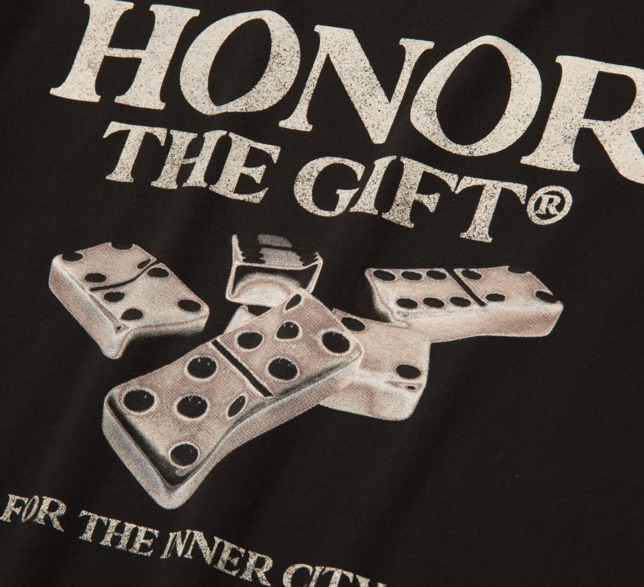 Honor The Gift Dominos T-Shirt (Black)