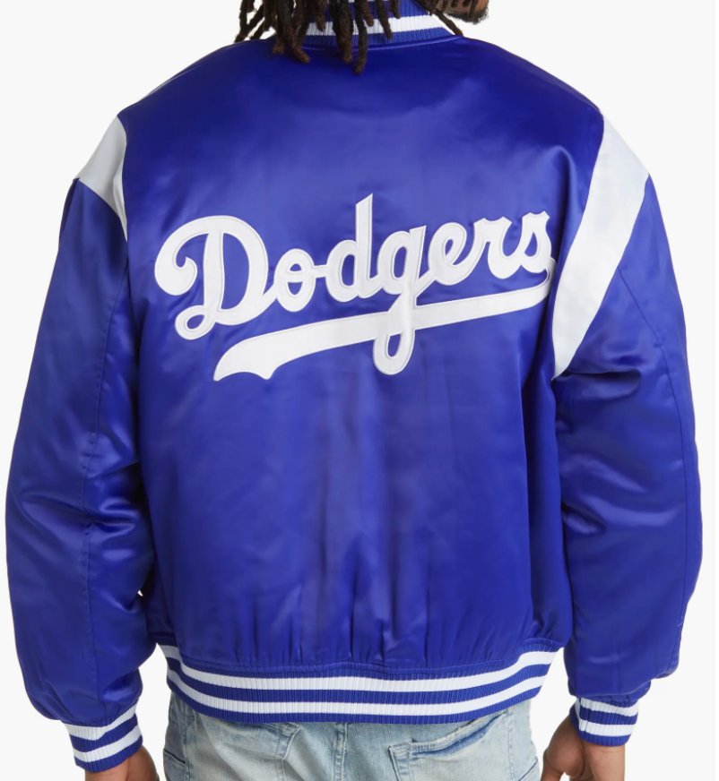 Diet Starts Monday LA Dodgers Bomber Jacket