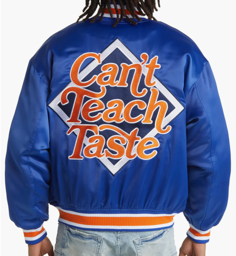 Diet Starts Monday New York Mets Bomber Jacket