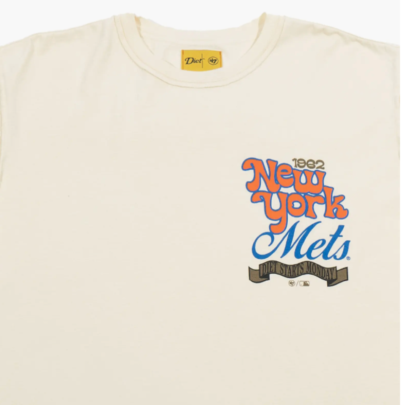 Diet Starts Monday x '47 Mets 1962 Graphic T-Shirt