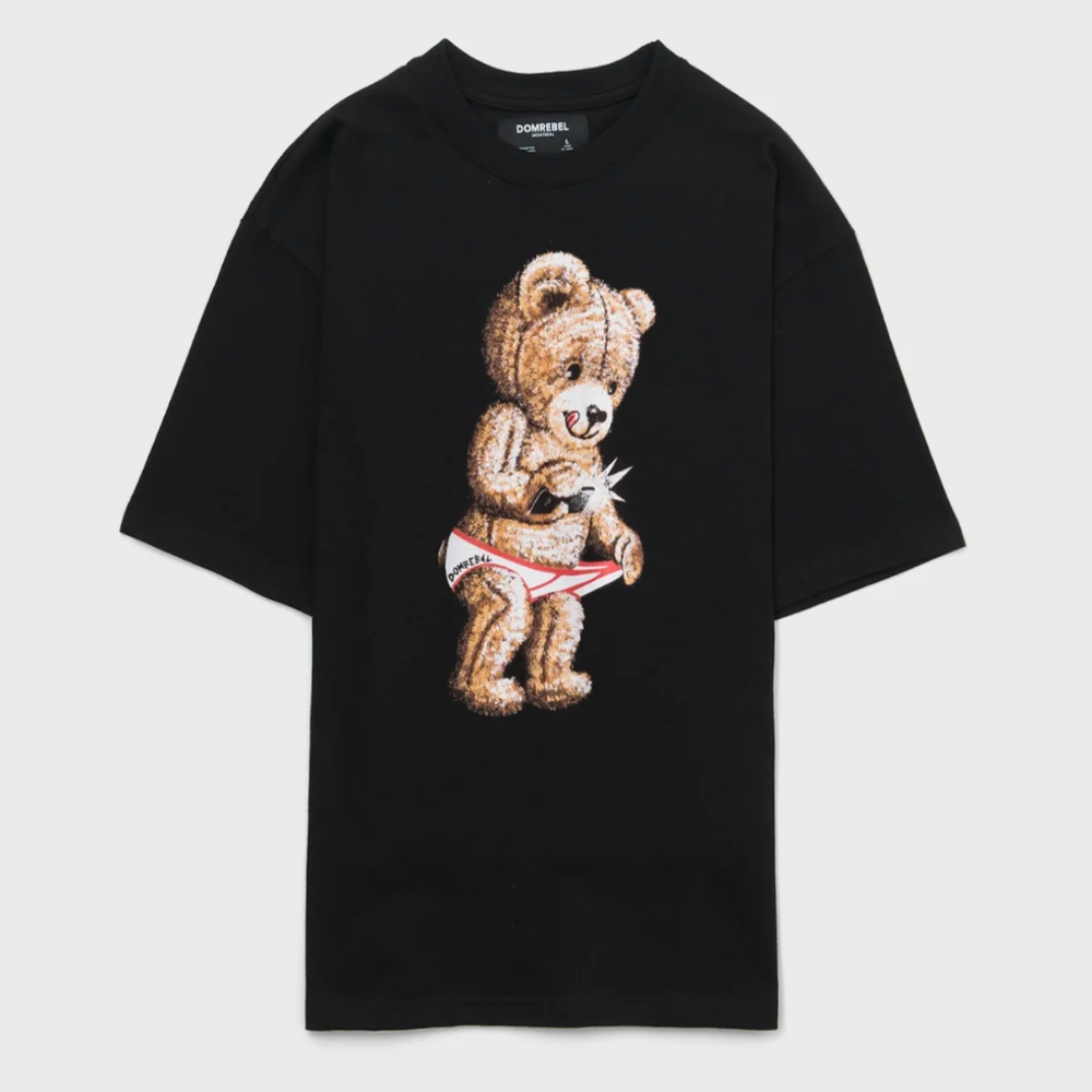 DOMREBEL SNAP T-SHIRT