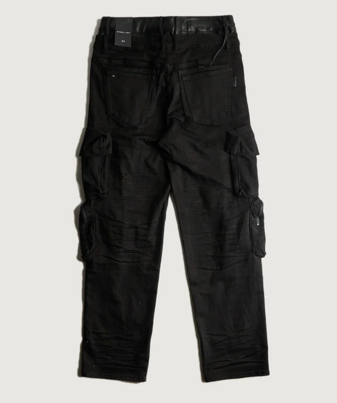 Embellish NYC Blake Cargo Denim (Black)