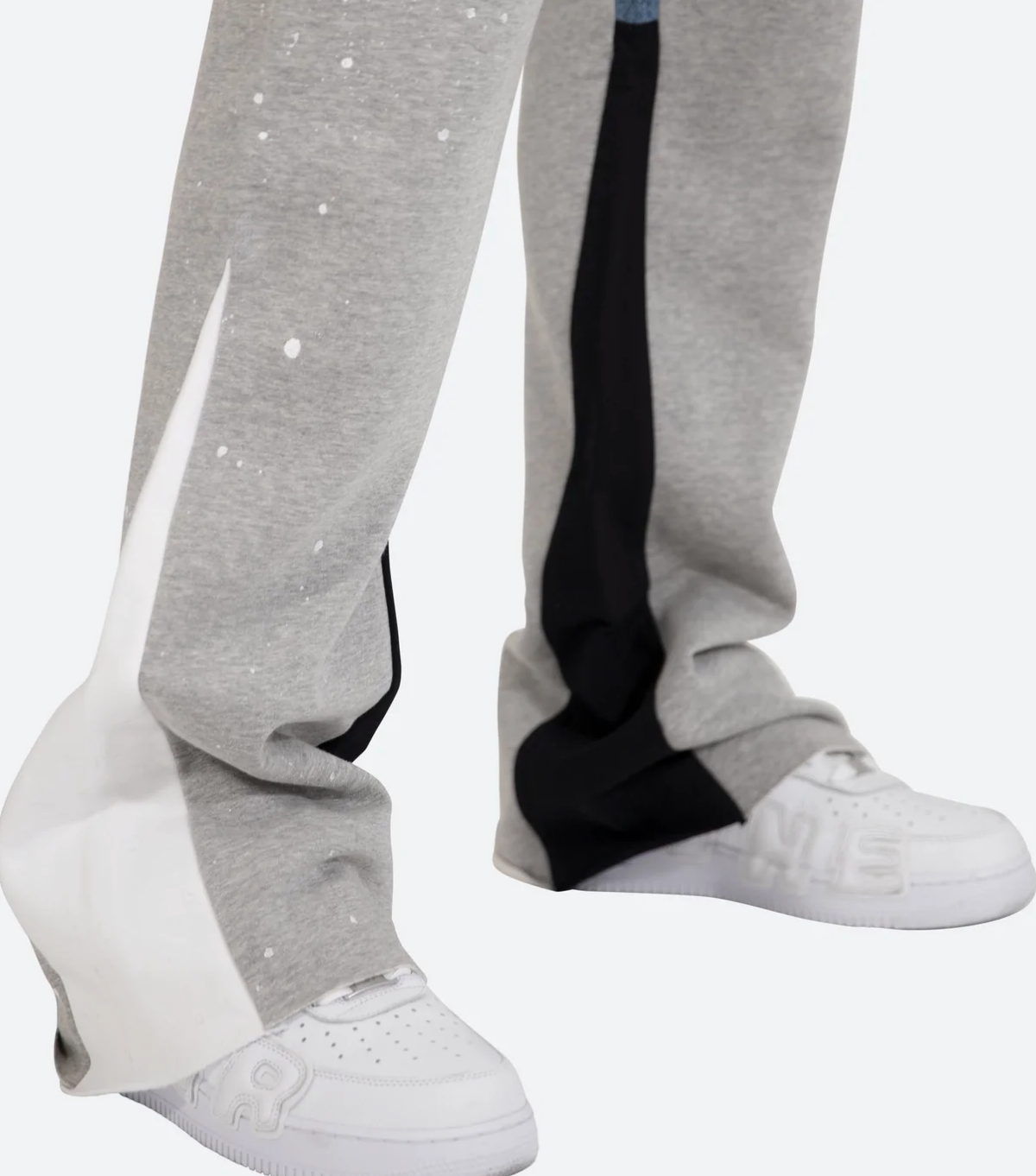 MNML Contrast bootcut sweatpants - Grey