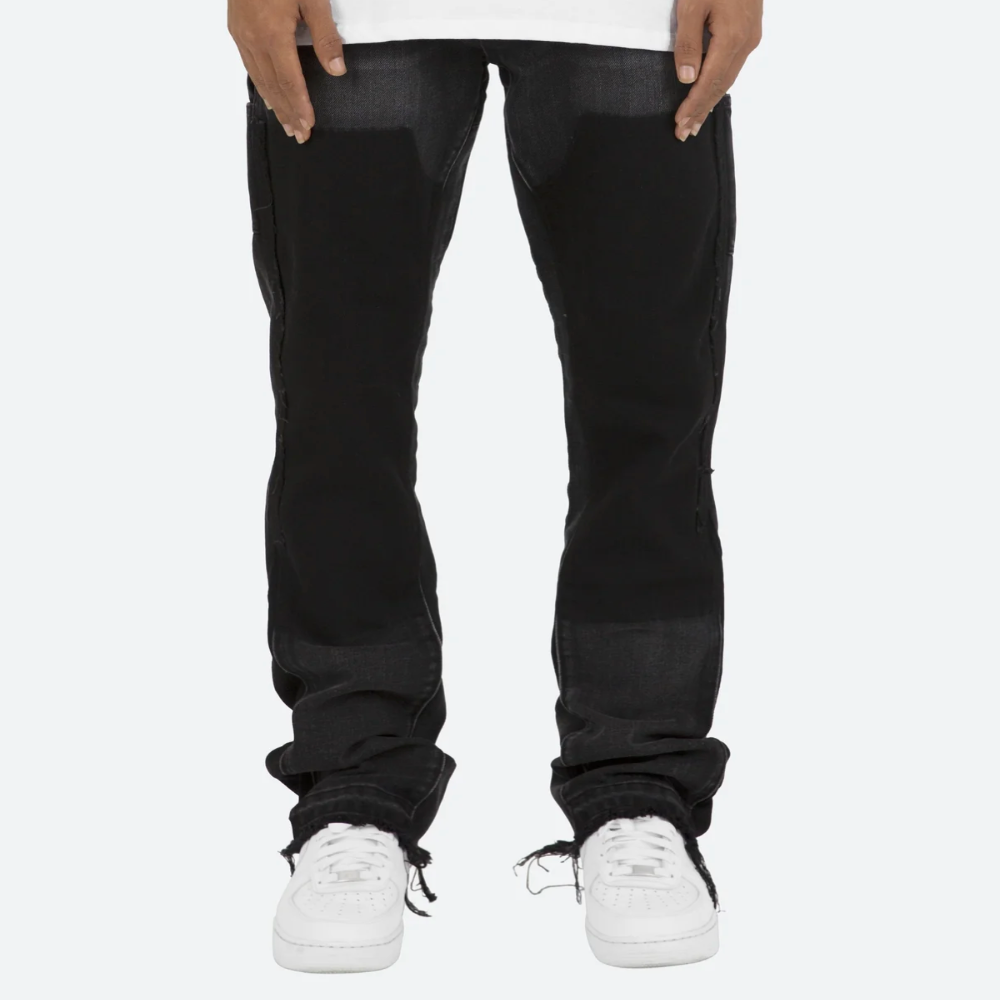 MNML B118 Flare Work Denim (Black)