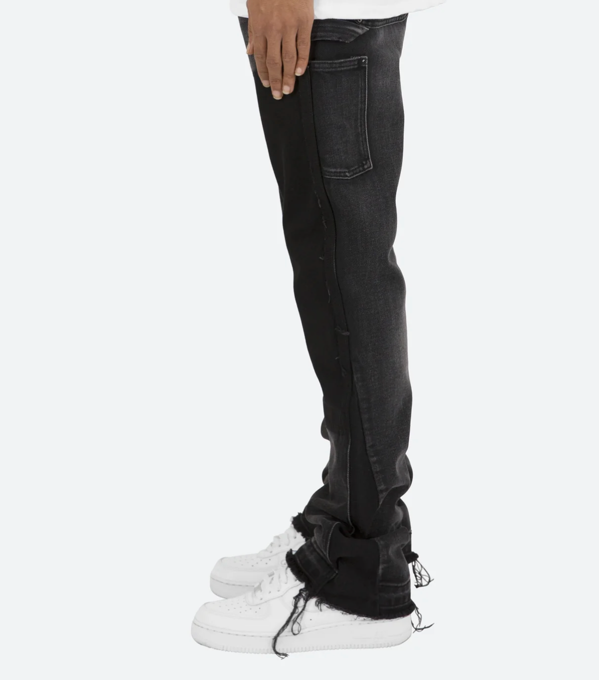 MNML B118 Flare Work Denim (Black)