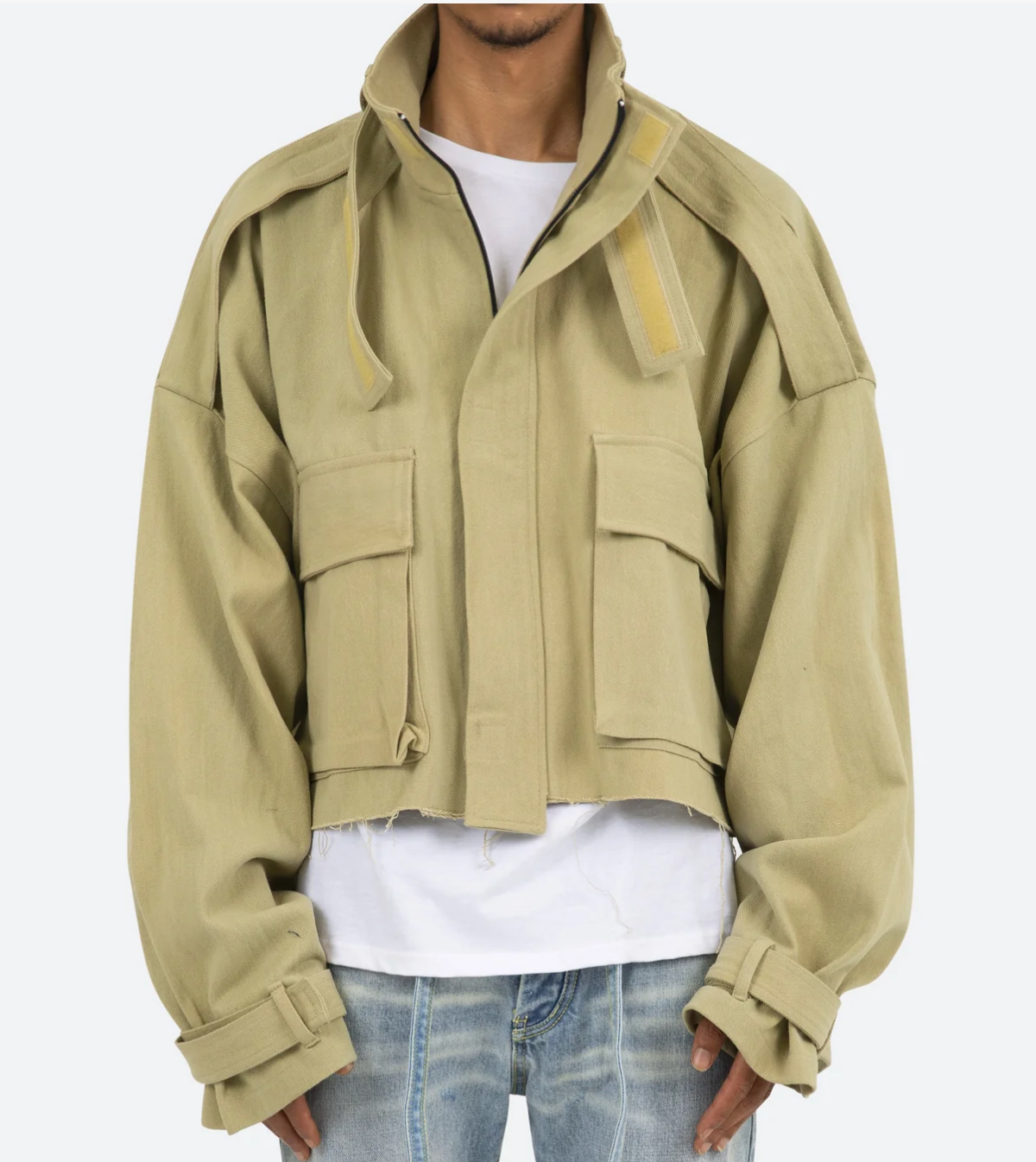 MNML cropped m65 jacket Khaki