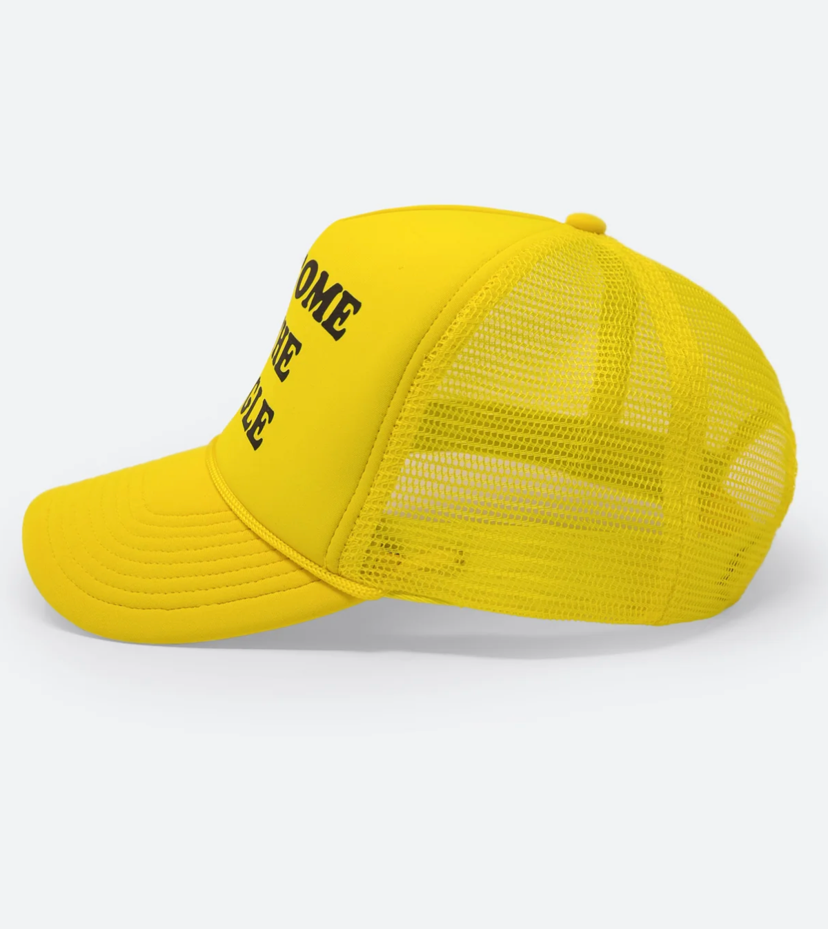 MNML jungle trucker cap - yellow