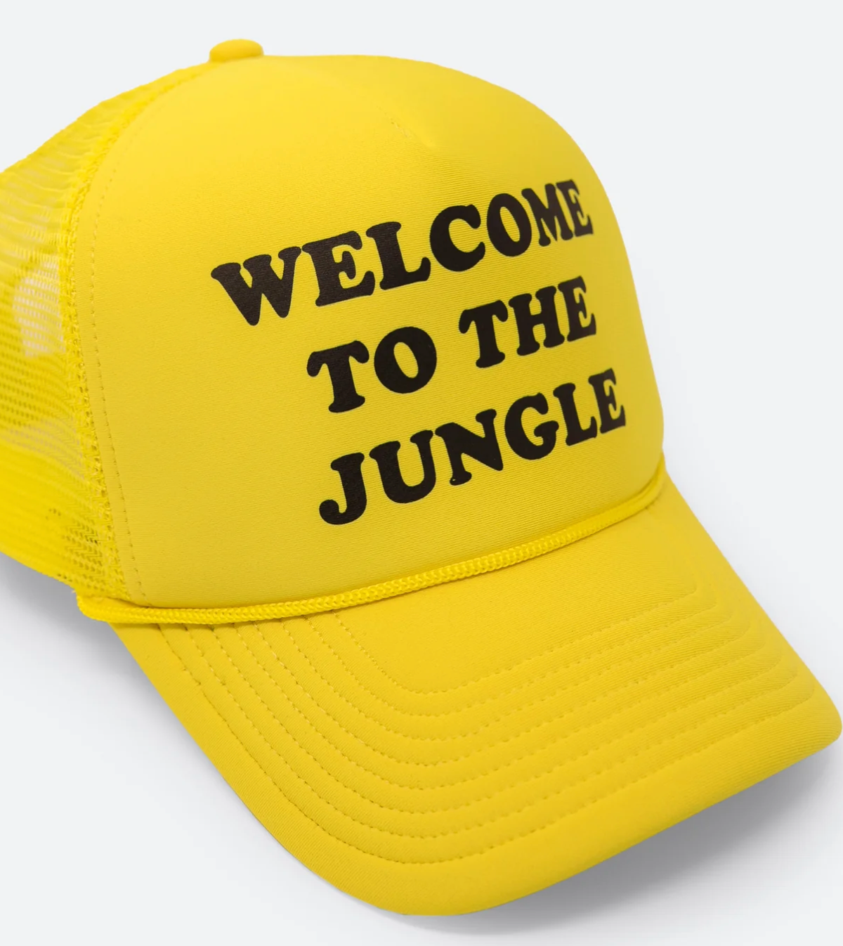 MNML jungle trucker cap - yellow