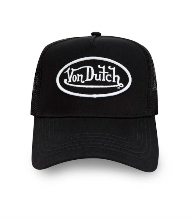 Von Dutch trucker hat - black