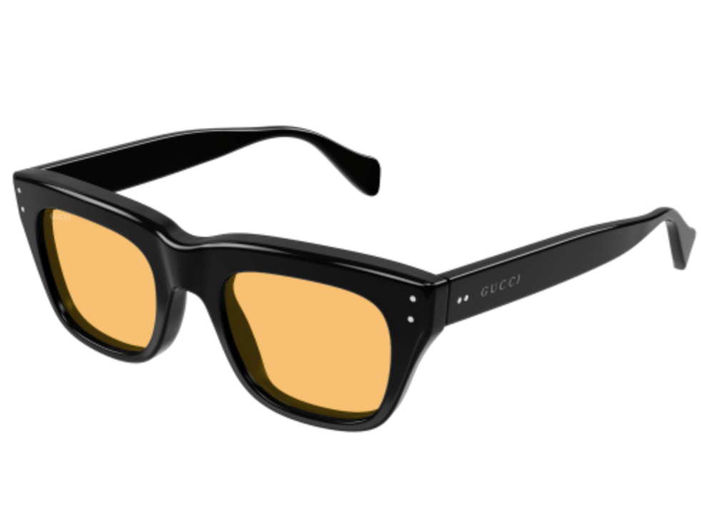 GUCCI fashion inspired sunglasses (yellow/black)